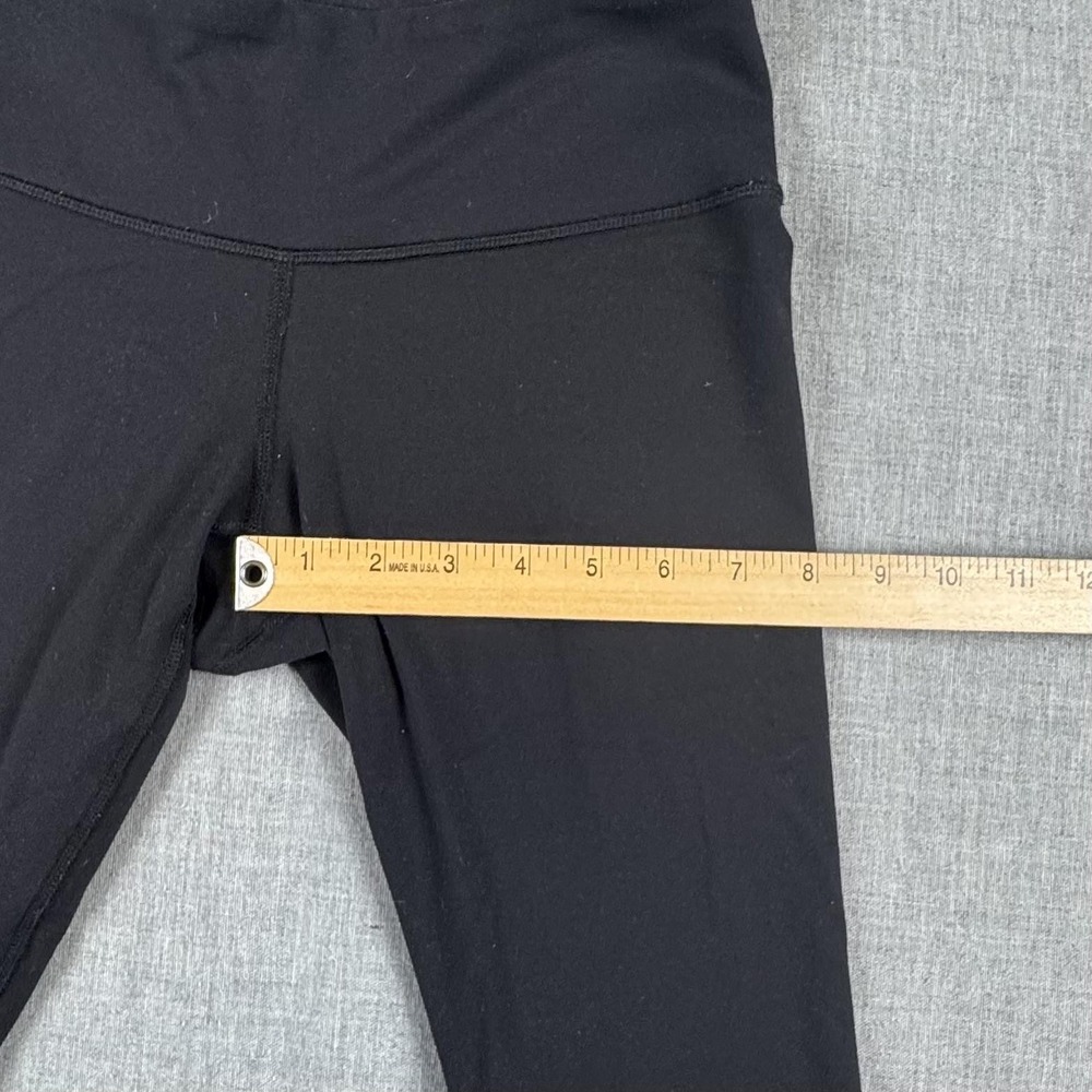 Lululemon Pants Womens 6 Black Ankle Leggings Yoga Gym Athletic - Picture 8 of 9